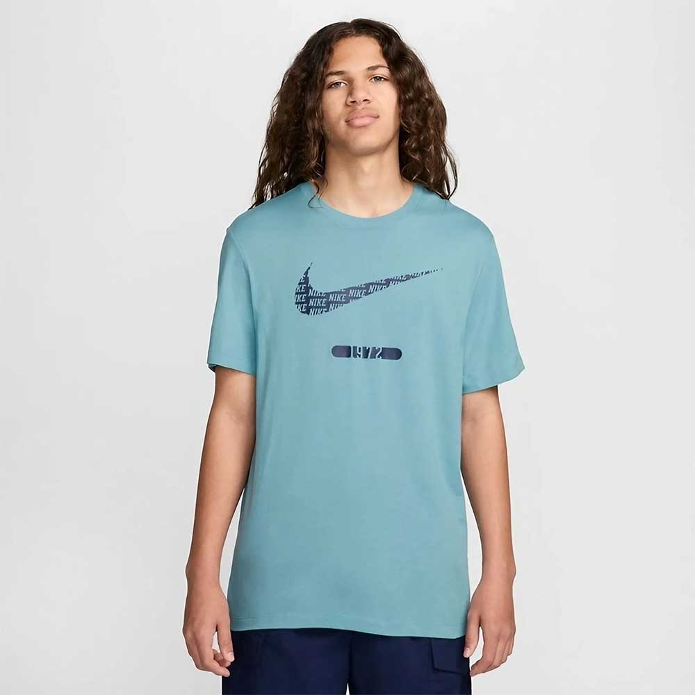 МЪЖКА ТЕНИСКА NIKE FZ5372-464 NSW TEE 6 MO SWOOSH СИНЯ - lotus-sport.bg